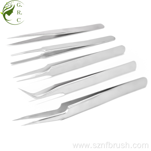 Best Stainless Steel Private Label False Eyelash Tweezer